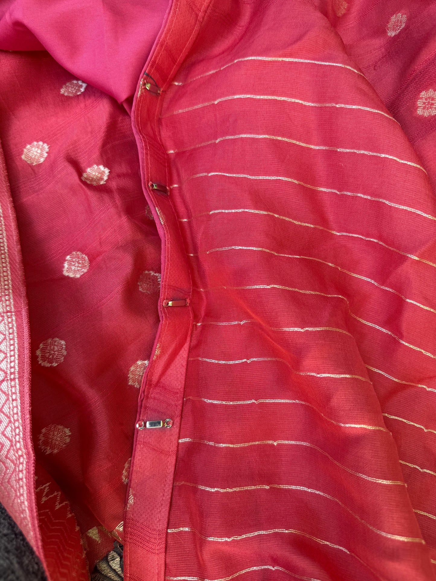 Tussar Georgette Saree (Pre-Stitched Saree)