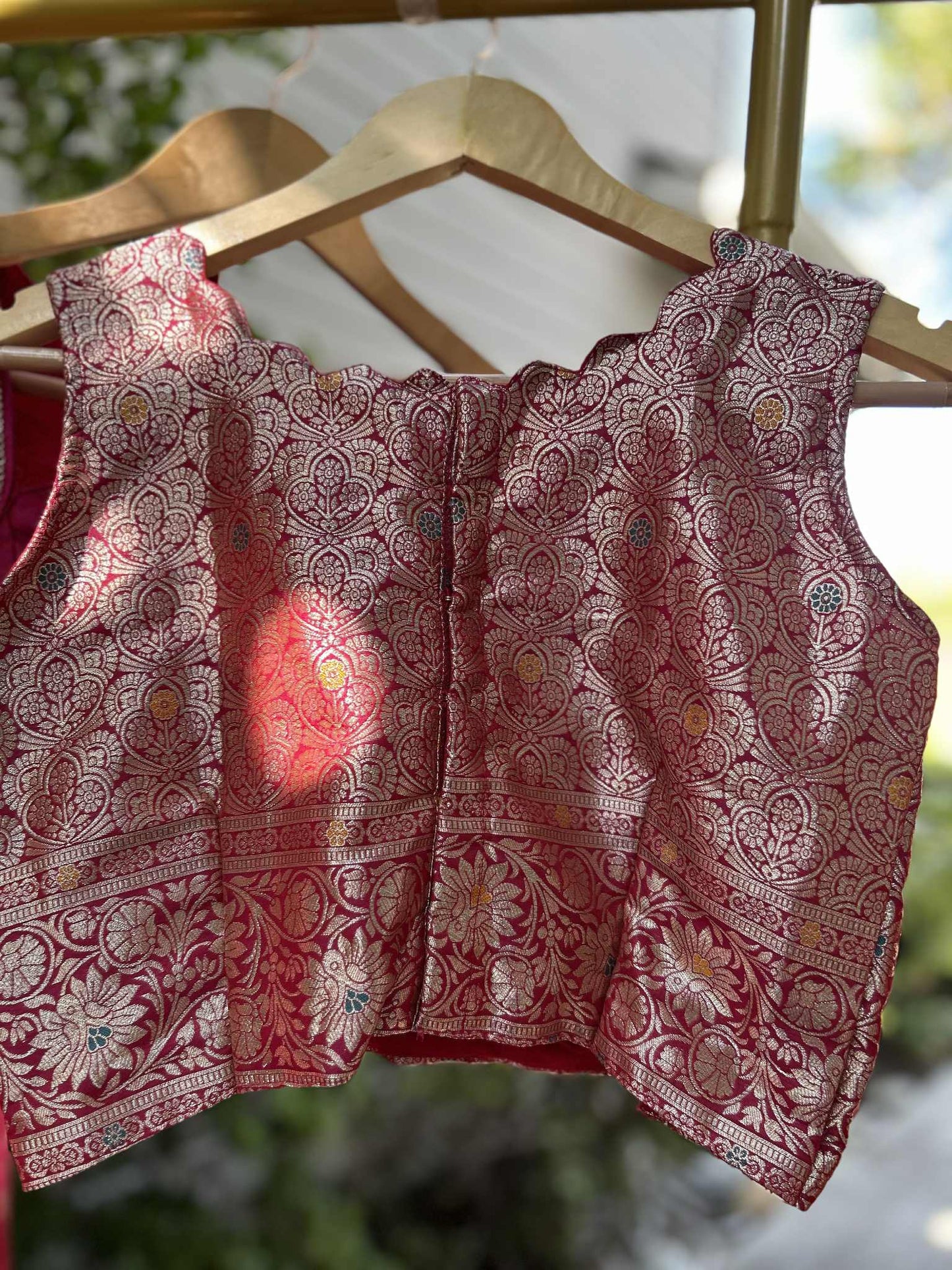 Rani Pink Banarasi Lehanga