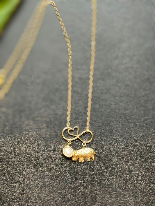 Contemporary Hippo Chain