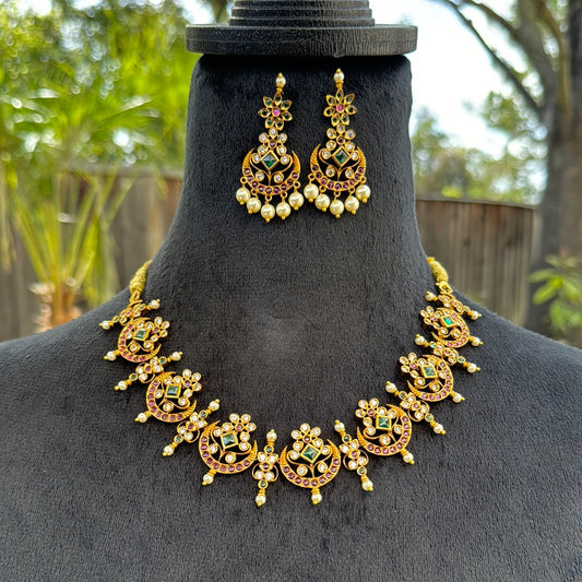 Multicolor Stone Necklace